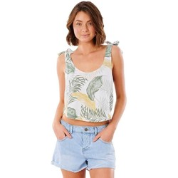 Vêtements Femme T-shirts & Polos Rip Curl TOP MUJER  Coastal Palms GSHEF9 Blanc