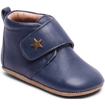 Chaussures Enfant Chaussons Bisgaard Velcro Star Navy Bleu