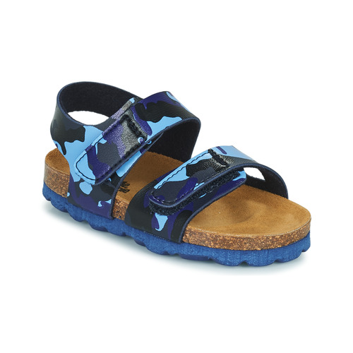Chaussures Garçon Sandales et Nu-pieds qui correspondra au look de votre enfant BELLI JOE Bleu camouflage
