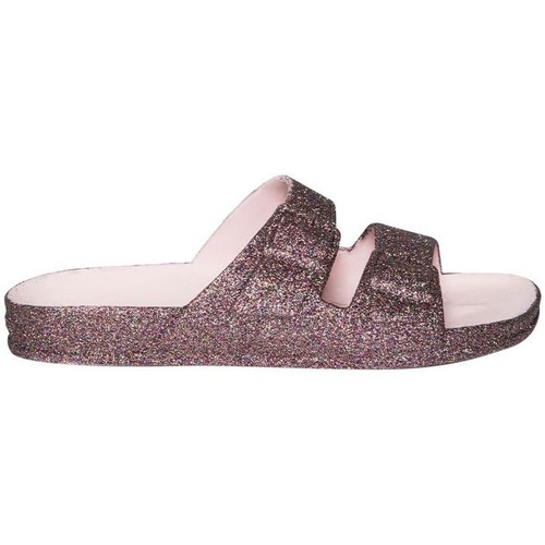 Chaussures Cacatoès TRANCOSO - PINK MULTICO 11 / Craie - #FFF0E9 - Chaussures Mules Enfant 39 