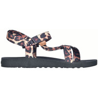 Chaussures Femme Sandales et Nu-pieds Cacatoès MANAUS LEOPARDO - BLACK 06 / Camel - #B38855