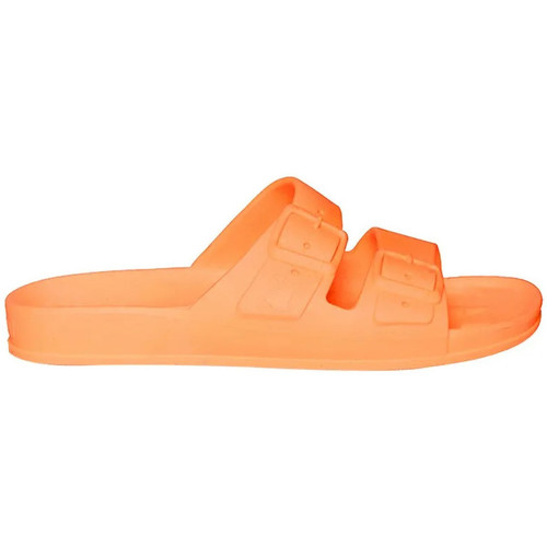 Chaussures  Cacatoès BAHIA - ORANGE FLUO 07 / Orange - #FF7415 - Chaussures Mules Enfant 35 