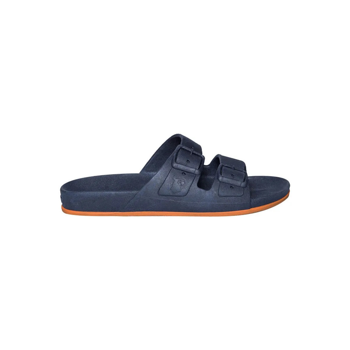 Chaussures Homme Sandales et Nu-pieds Cacatoès BRASILIA - NAVY ORANGE FLUO 03 / Bleu - #1366CE