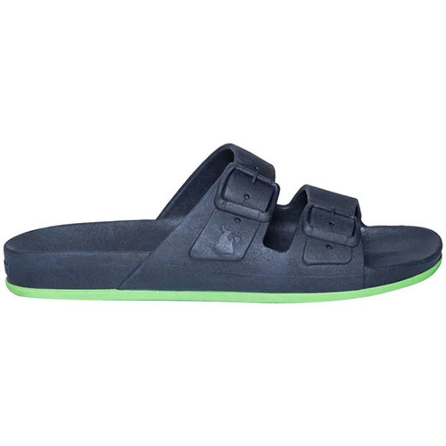 Chaussures Femme Bougeoirs / photophores Cacatoès BRASILIA - NAVY GREEN FLUO 03 / Bleu - #1366CE