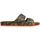 Chaussures Femme Sandales et Nu-pieds Cacatoès FORTALEZA - KAKI ORANGE FLUO 06 / Camel - #B38855