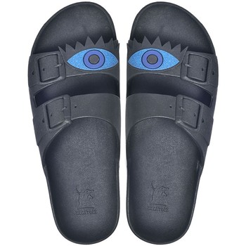 Chaussures  Cacatoès OLHOS - BLACK BLUE 03 / Bleu - #1366CE - Chaussures Mules Enfant 45 