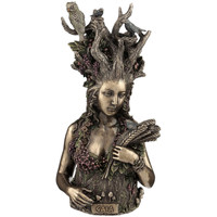 The North Face Statuettes et figurines Signes Grimalt Statuette en polyrésine Déesse Gaïa de couleur bronze Marron