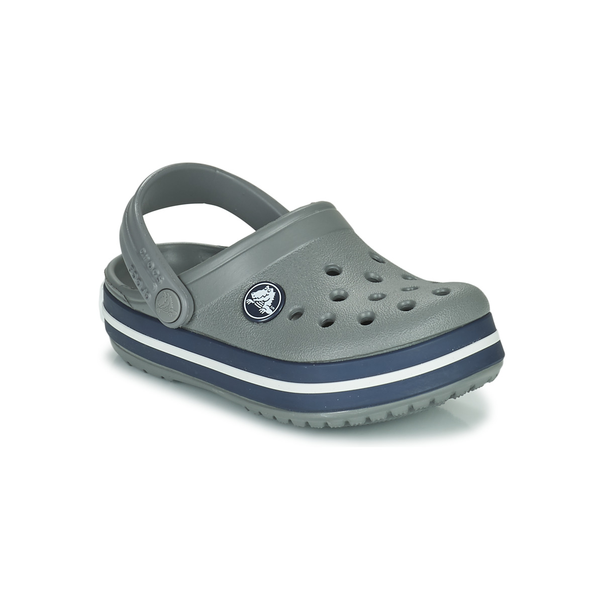 Chaussures Enfant Sabots Fitruckbandclog Crocs CROCBAND CLOG T Gris / Marine