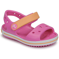 Chaussures Fille Sandales et Nu-pieds Crocs CROCBAND SANDAL KIDS Rose / Orange