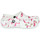 Chaussures Fille Sabots Crocs CLASSIC POOL PARTY CLOG K Blanc / Rose