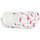 Chaussures Fille Sabots Crocs CLASSIC POOL PARTY CLOG K Blanc / Rose