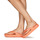 Chaussures Femme Tongs Crocs CLASSIC PLATFORM FLIP W Corail