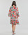 Vêtements Femme Robes courtes Derhy TREILLIS FLOWER Multicolore