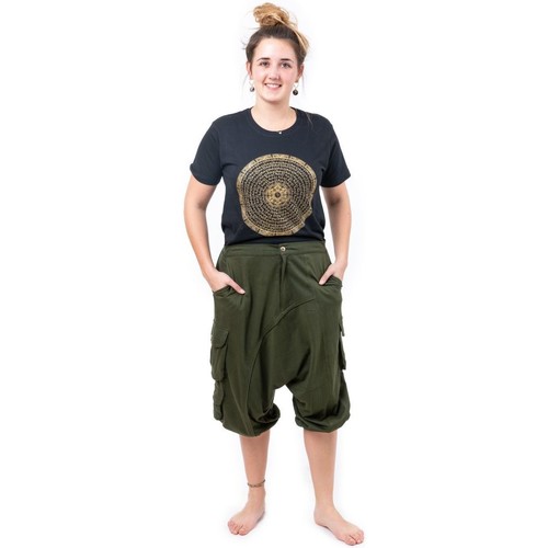 Vêtements Pantalons | Sarouel bermuda cargo jersey Jangala - ZR63797
