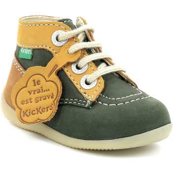 Chaussures Garçon Boots Kickers Bonzip-2 Vert