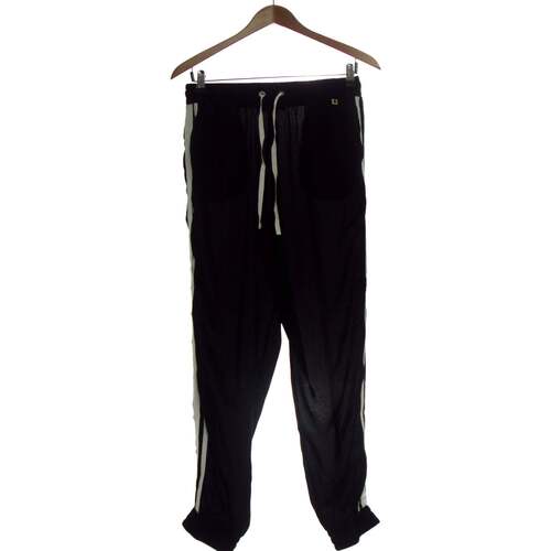 Twin Set Pantalon Droit Femme 36 - T1 - S Noir - Vêtements Pantalons Femme  19,00 €