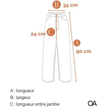 Mango jean droit femme  34 - T0 - XS Blanc Blanc