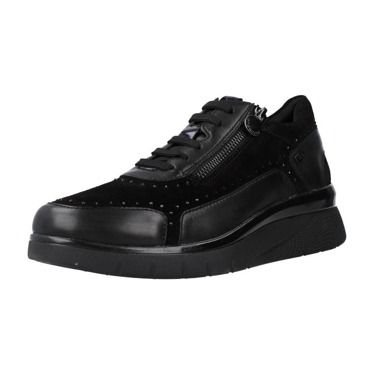 Chaussures Baskets mode Stonefly CLERYN HDRY 11 NAPPA Noir
