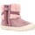 Chaussures Fille Bottes Geox B OMAR GIRL Rose