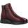 Chaussures Femme Bottines Fluchos F1361 Rouge