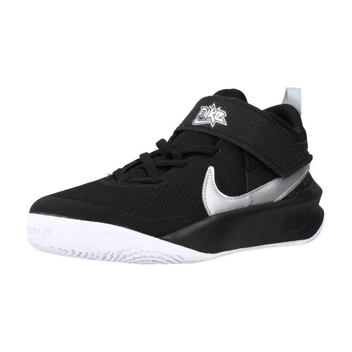 Chaussures Garçon Baskets basses Nike TEAM HUSTLE D 10 Noir