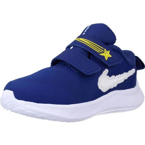 Chaussures Garçon Baskets basses Nike pants STAR Bleu