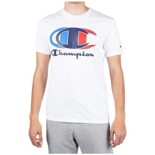 Homme Champion Crewneck Tee Blanc - Vêtements T-shirts manches courtes Homme 34 