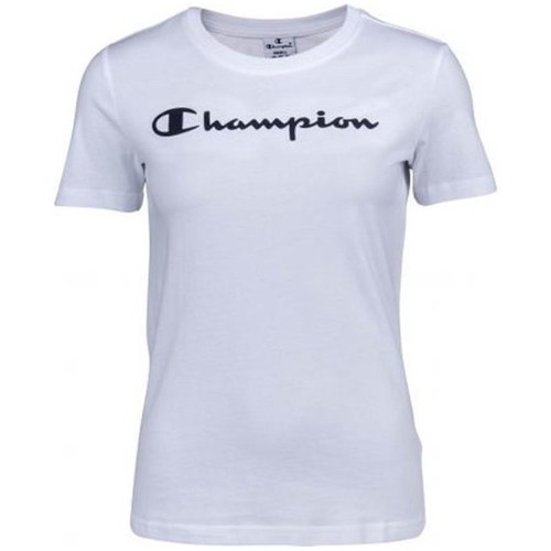 Vêtements Femme T-shirts manches courtes Champion Crewneck Tee Blanc