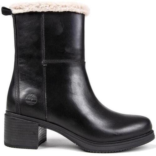 Chaussures Femme Bottines Timberland Dalston Vibe Warm Lined Talons Noir