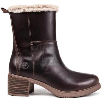 Chaussures Femme Bottines Timberland Dalston Vibe Warm Lined Talons Marron