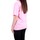 Vêtements Femme T-shirts manches courtes GaËlle Paris GBD10158 T-Shirt/Polo femme rose Rose
