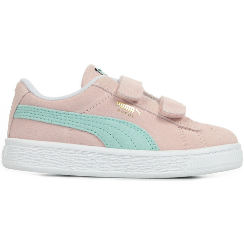 Chaussures Fille Baskets mode Puma Future Suede Classic Rose
