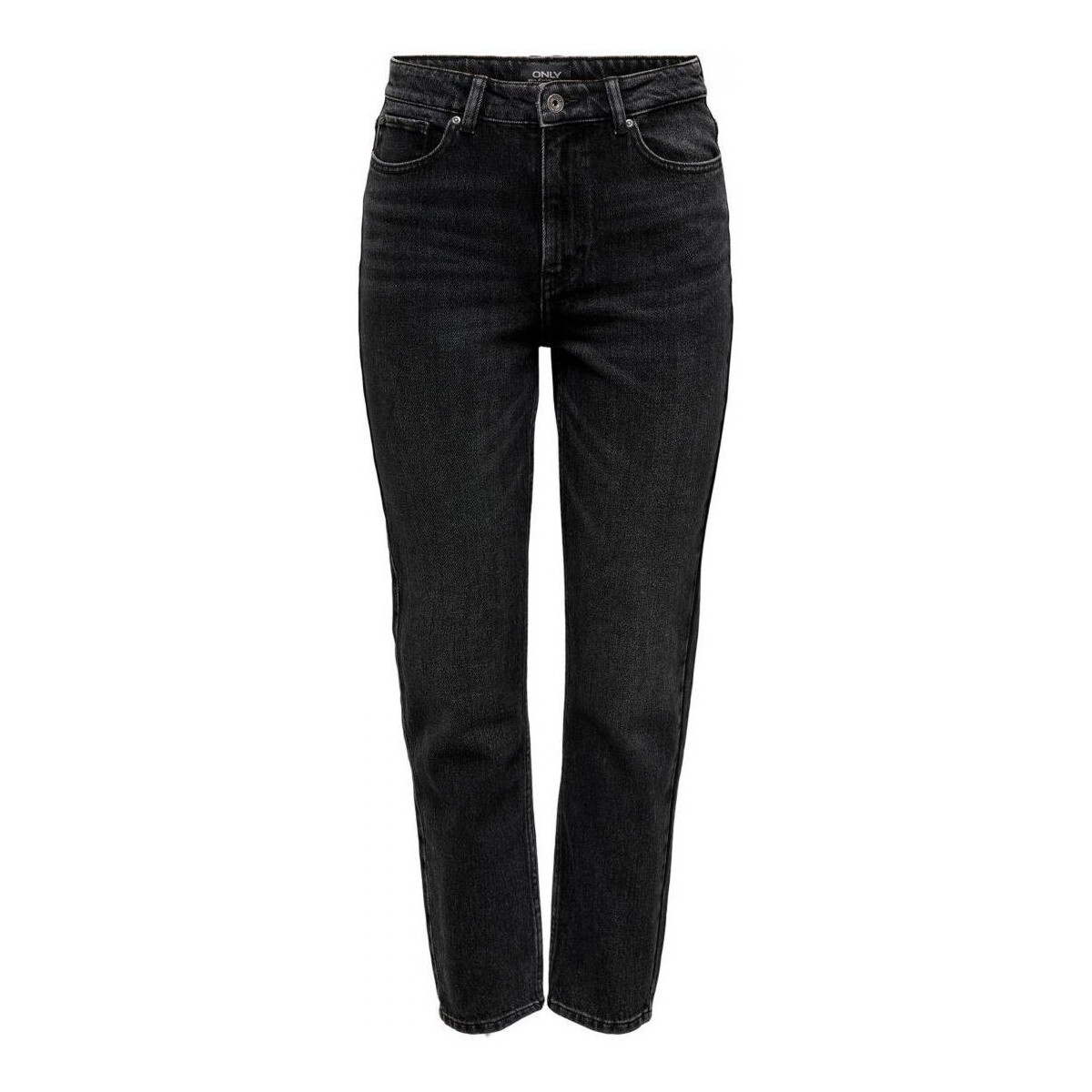 Vêtements Femme Jeans Only 15235780 EMILY-BLACK DENIM Noir