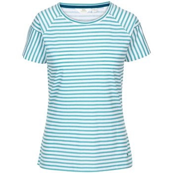 Vêtements Femme T-shirts manches courtes Trespass  Bleu clair/blanc