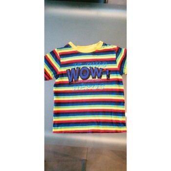 Vêtements Garçon T-shirts manches courtes La compagnie des petits T-shirt rayé manches courtes Multicolore