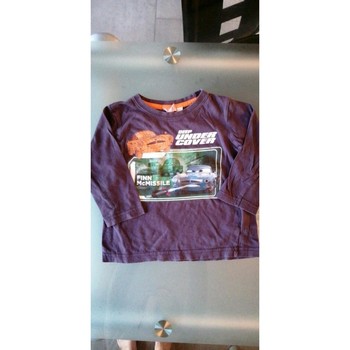 Vêtements Garçon Anglozine short-sleeved button-up Cashmere shirt Disney T-shirt manches longues Disney Violet