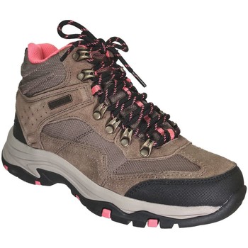 Chaussures Femme Boots Skechers Trego base camp Marron