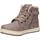 Chaussures Fille Bottes Kickers 736804-30 YEPO WPF Beige