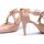 Chaussures Femme Escarpins Martinelli Thelma 1489-3498P Nude Rose