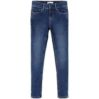 Vêtements Fille Jeans skinny Name it 13192110 Bleu