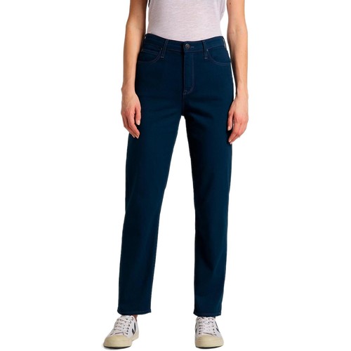 Jeans Droit Lee CAROL bleu - Vêtements Jeans droit Femme 64 