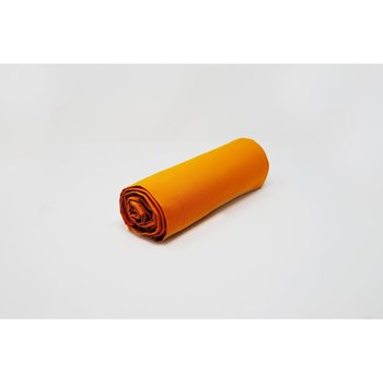 Maison & Déco Draps housse Salomé Prestige Drap housse percale de coton 80 fils - Bonnet de 40 cm Orange