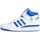 Chaussures Homme Basketball adidas Originals Forum Mid / Blanc Blanc