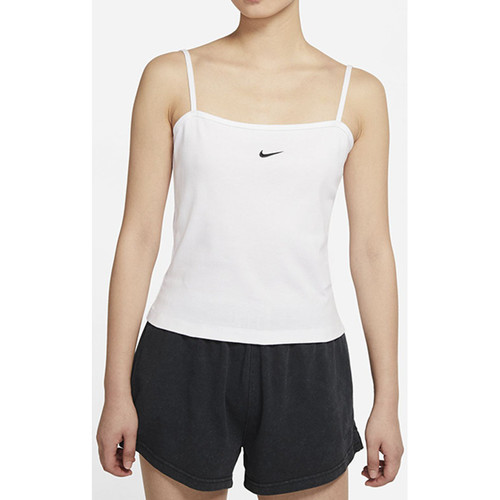 Vêtements Femme Débardeurs / T-shirts sans manche Nike Débardeur Femme  Essential / Blanc Blanc