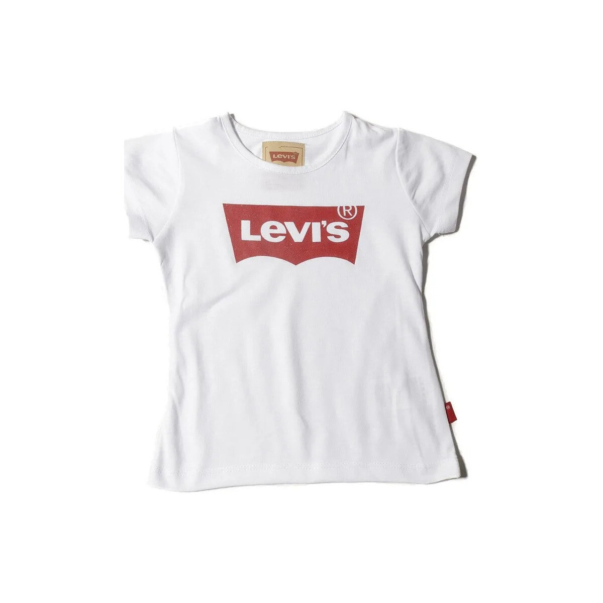 Vêtements Fille T-shirts & Polos Levi's N91050J Blanc