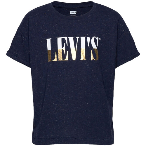 Vêtements Fille T-shirts & Polos Levi's NR10026 Bleu