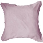 Une Taie d'oreiller rose pastel