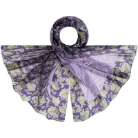 Accessoires textile Femme Echarpes / Etoles / Foulards Allée Du Foulard Etole soie Perséa violet