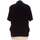 Vêtements Femme Tops / Blouses Monoprix blouse  36 - T1 - S Noir Noir