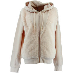 Vêtements Femme Sweats Giorgio Armani printed textured zip-up lightweight jacket Sweat EA7 Emporio Beige